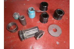 Venta repuesto Casquillos hierro naylon, Rod.aguja.., 
